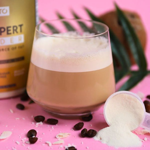 Keto Kaffeeweißer mit MCT - Fat Expert Pulver Creamer