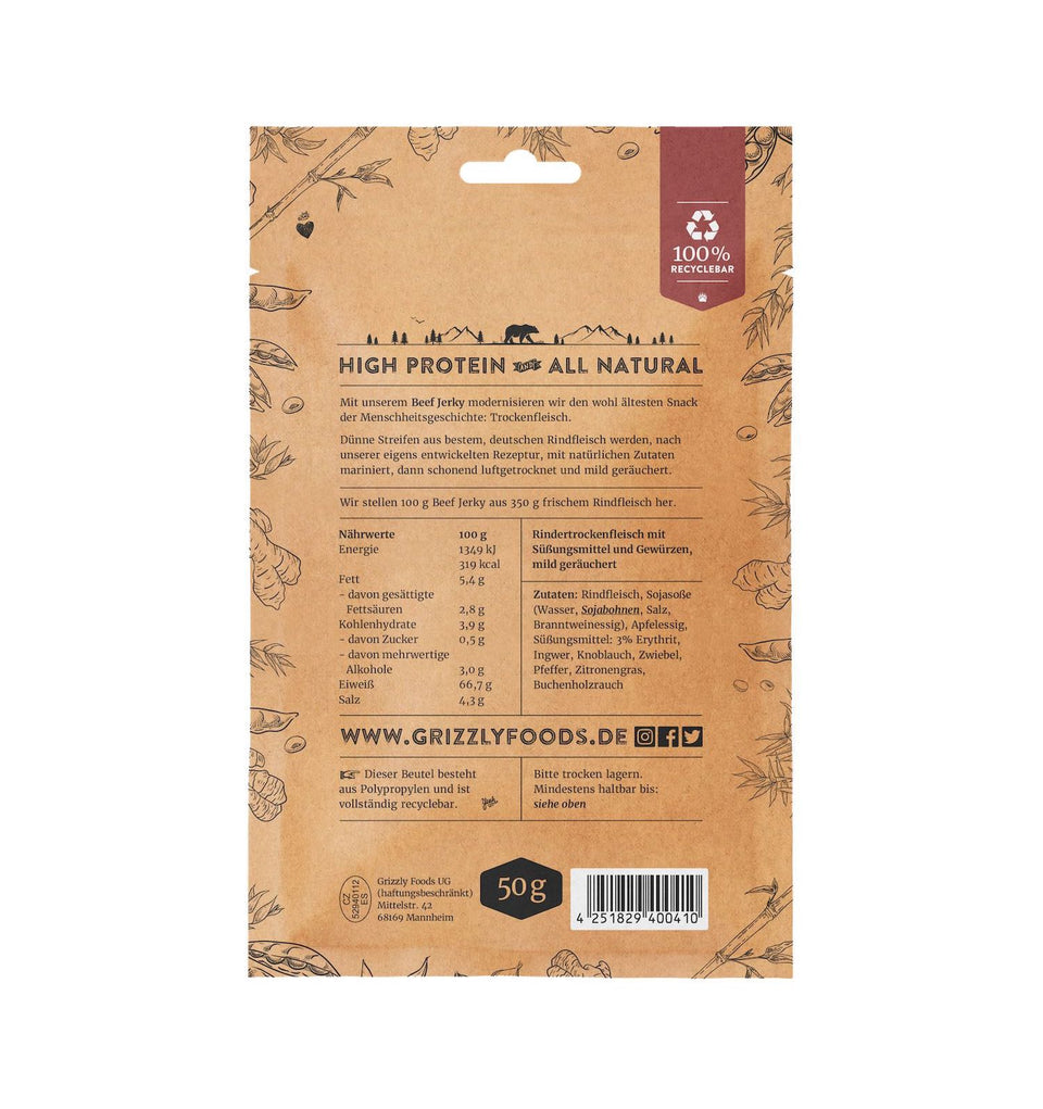 Beef Jerky Teriyaki | 50 g