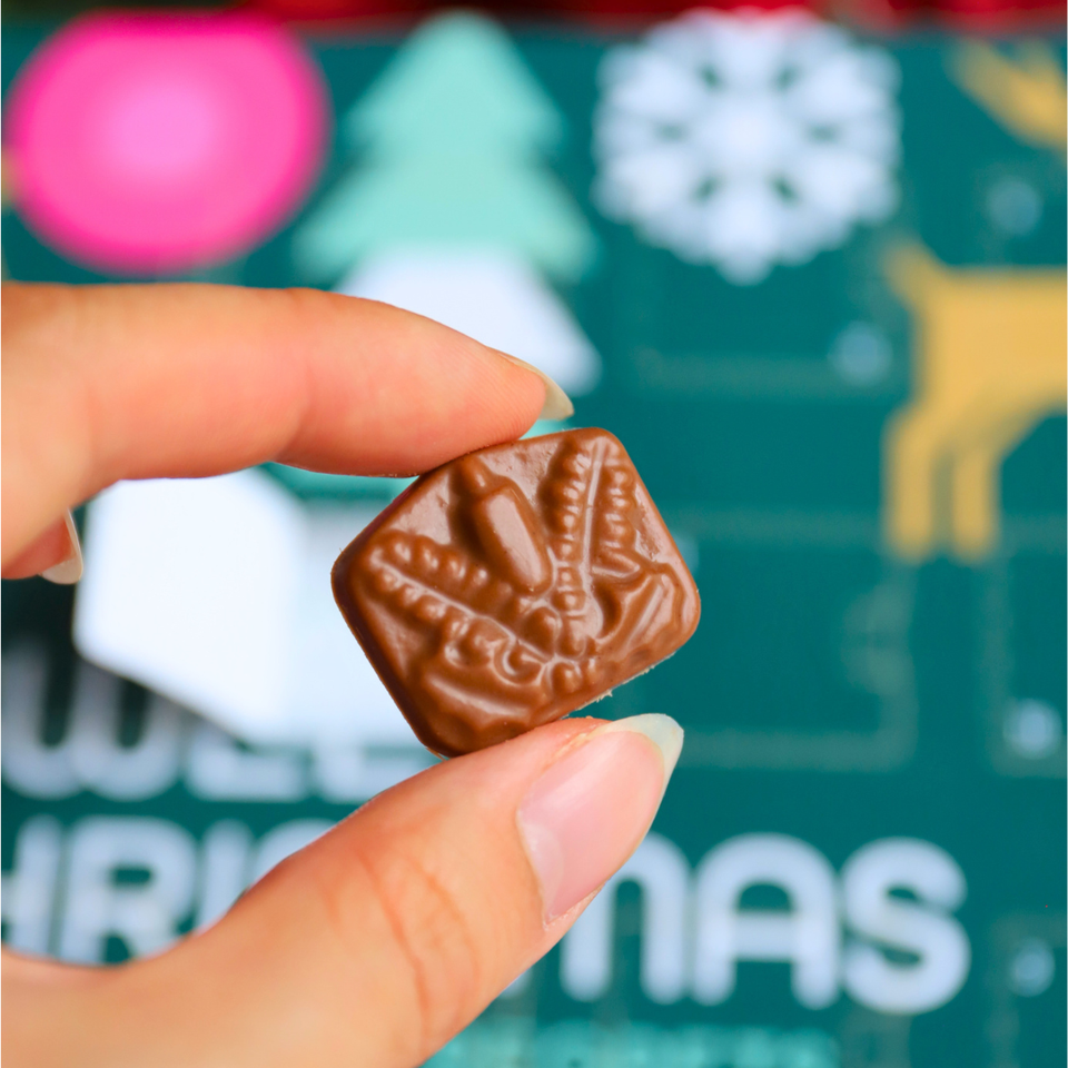 Schokolade aus dem Adventskalender