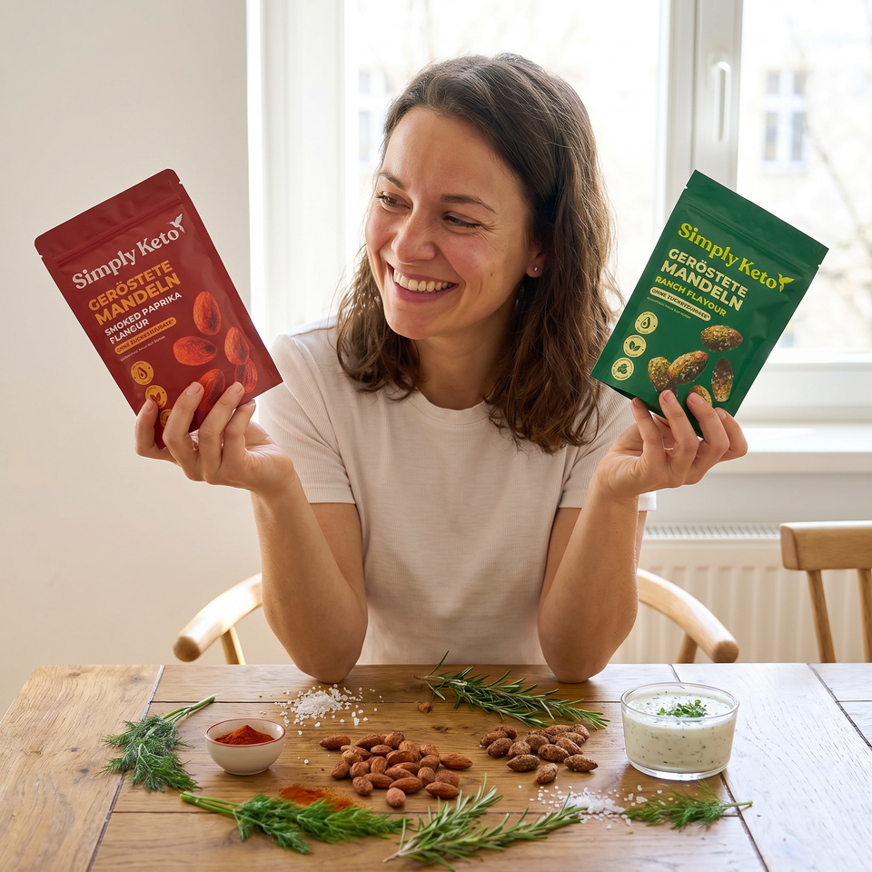 Simply Keto | Snack Mandeln | Smoked Paprika