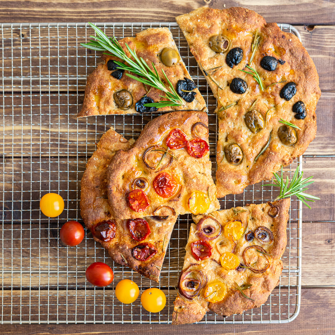 Low-Carb & Keto Focaccia