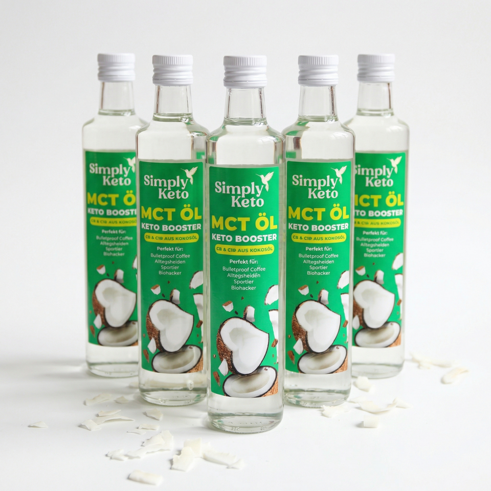 MCT-Öl  | 500 ml | 5er Vorteilspack