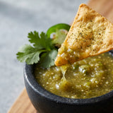 Salsa Verde Protein Chips Tortilla Style  | 8er Maxipack