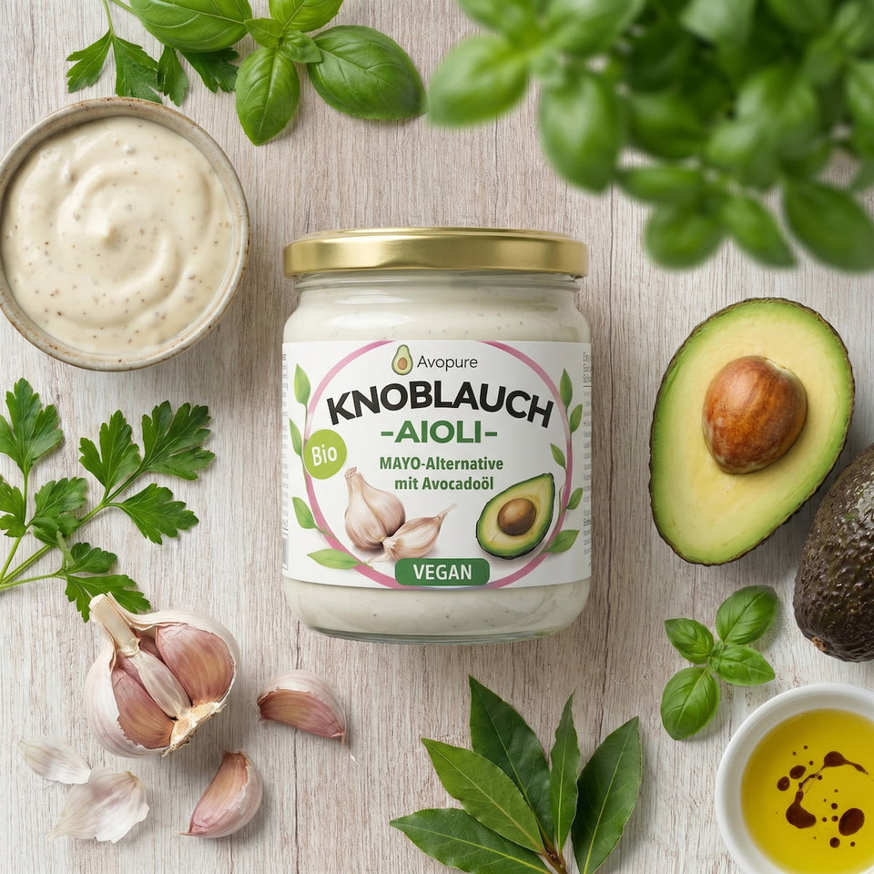 Avocadoöl Aioli Knoblauch Mayo | Bio