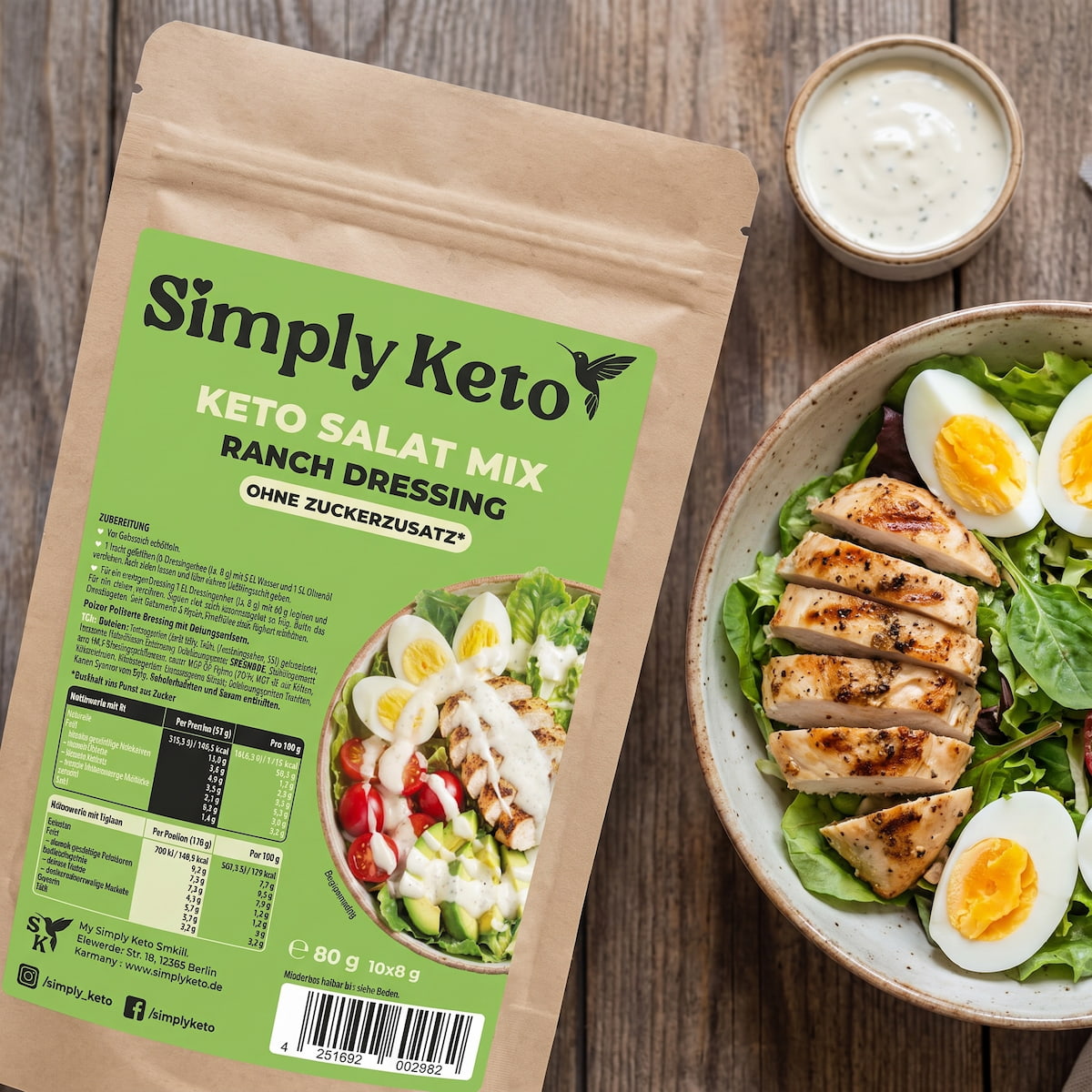 Keto Dressing Mix | Ranch Dressing