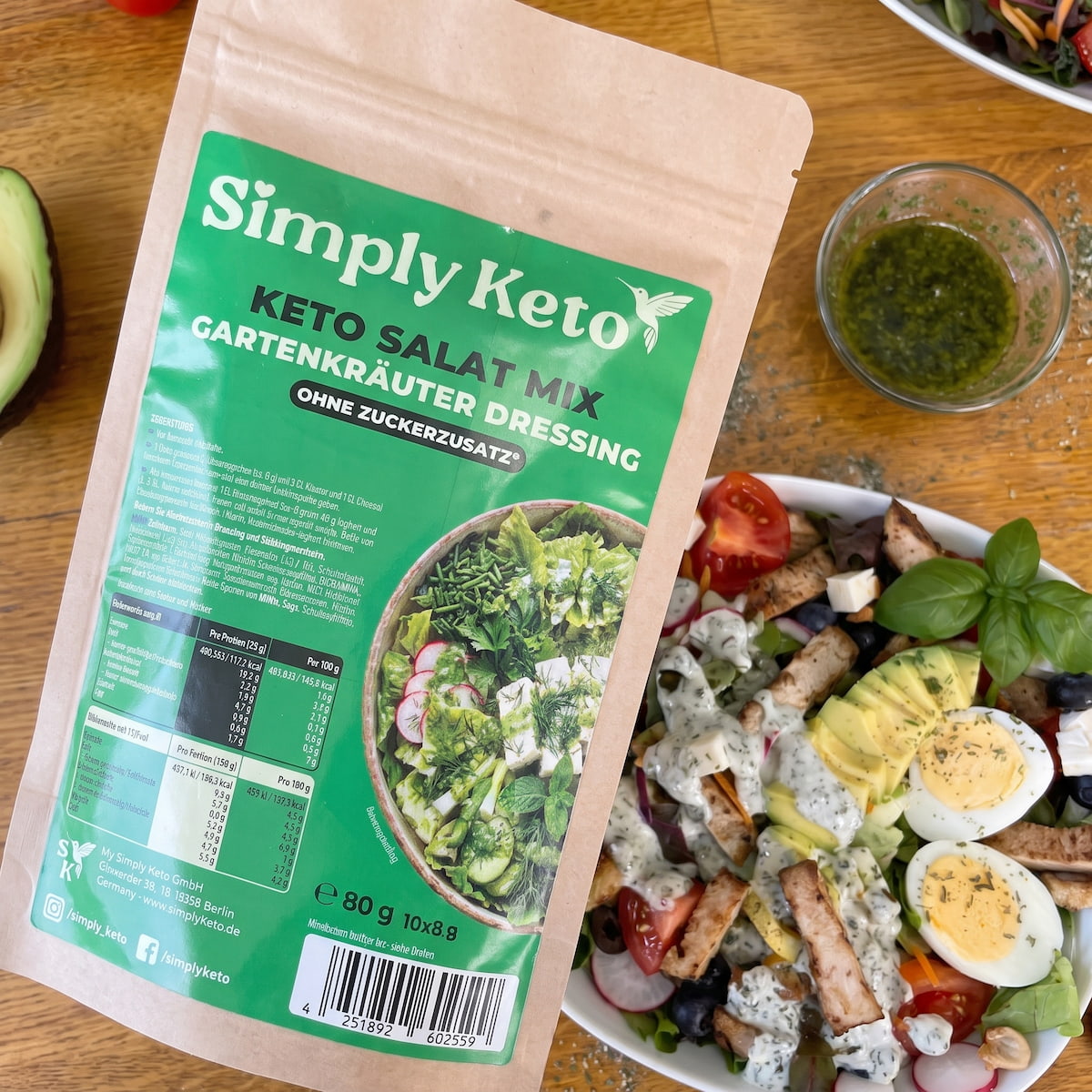 Keto Dressing Mix | Gartenkräuter Dressing