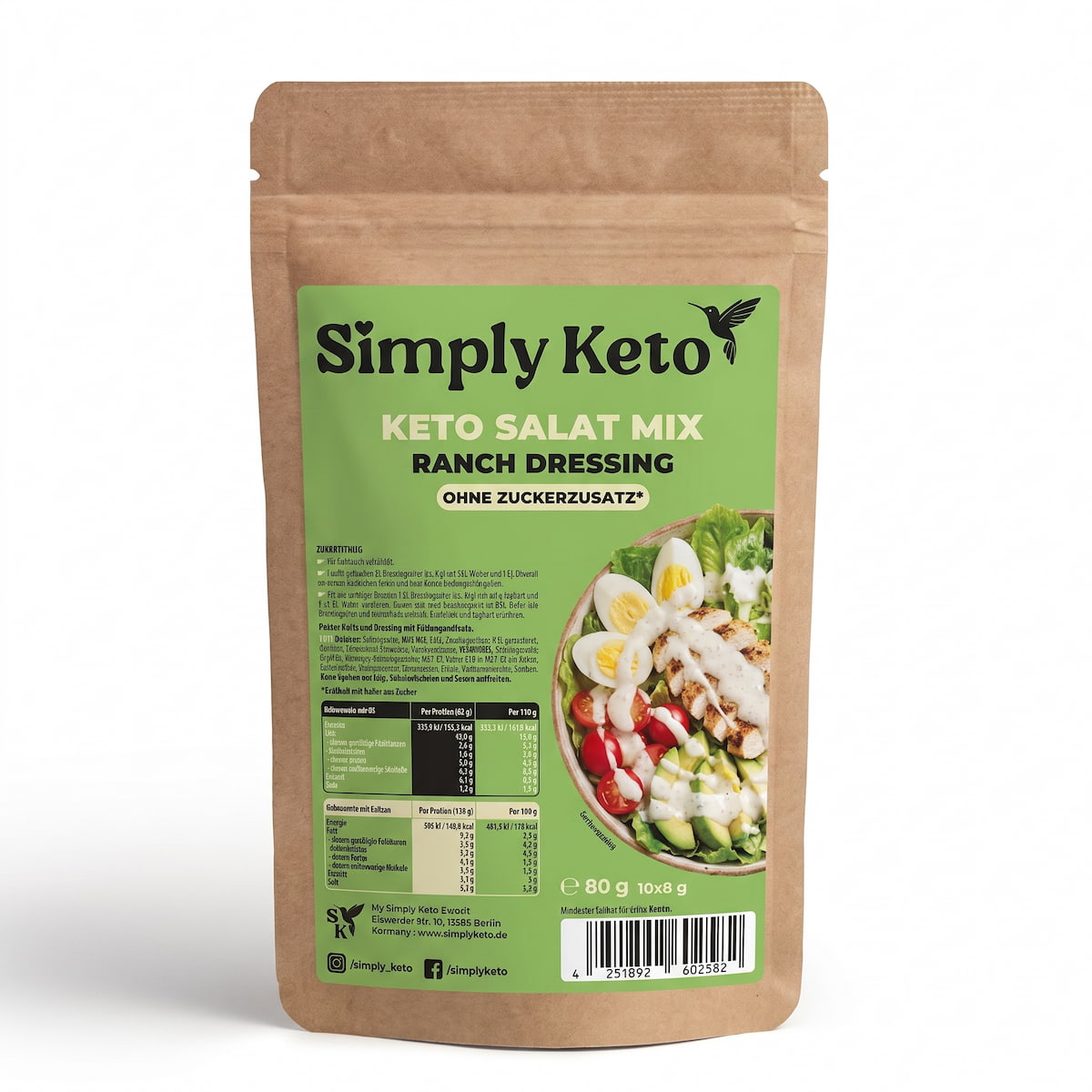 Keto Dressing Mix | Ranch Dressing