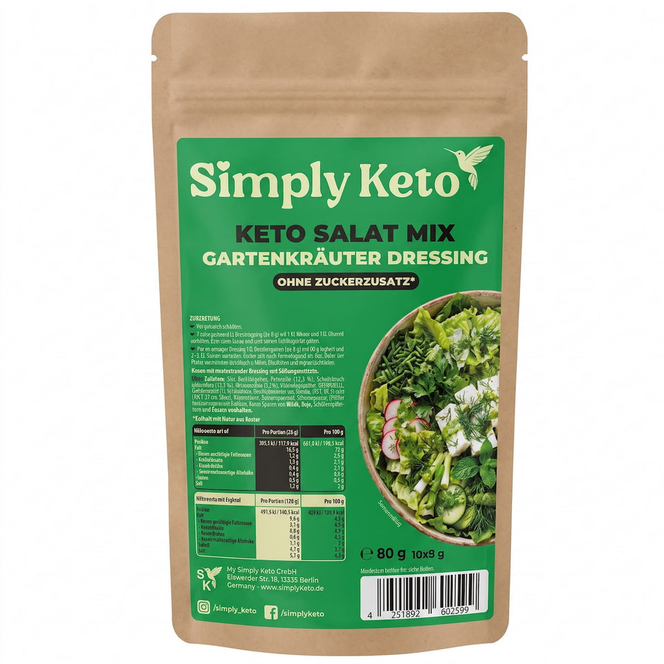 Keto Dressing Mix | Gartenkräuter Dressing