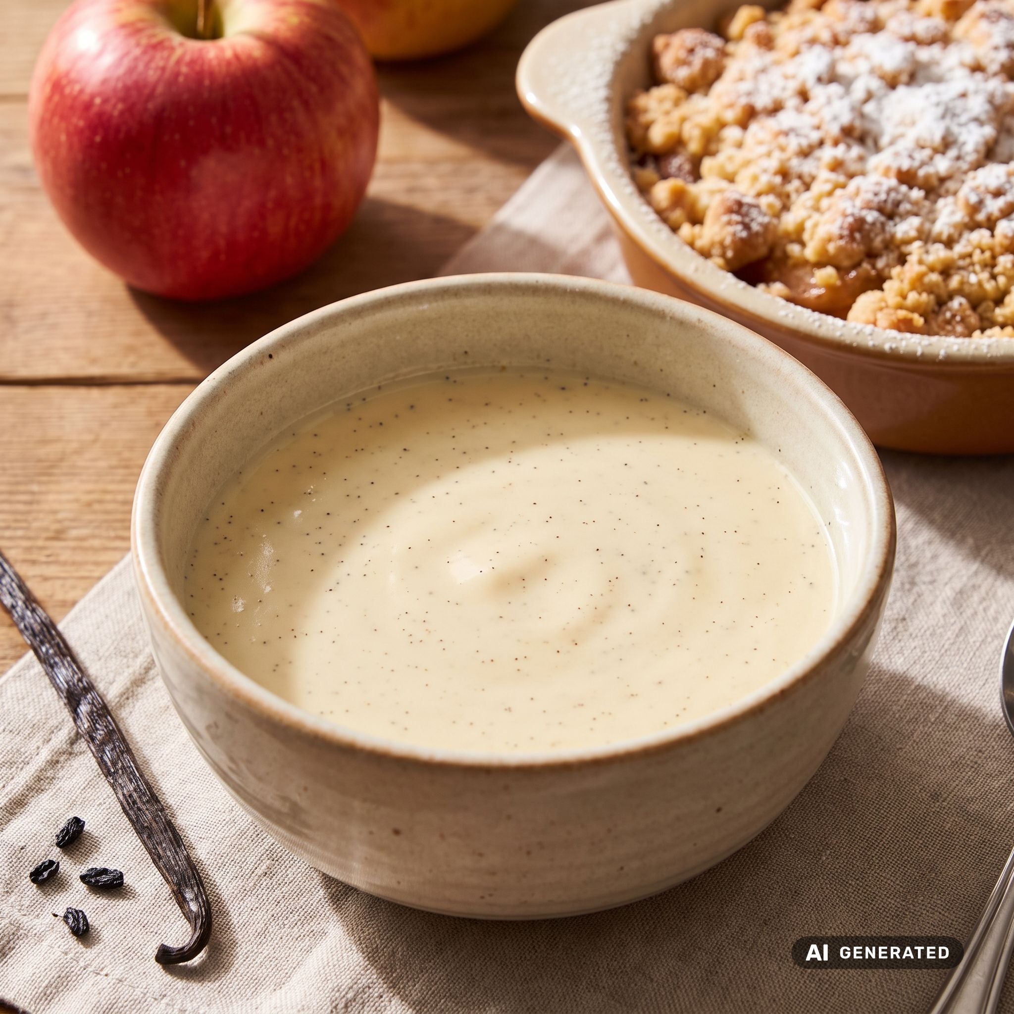 Low-Carb Vanillesauce ohne Zuckerzusatz
