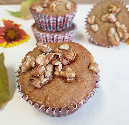 Low-Carb & Keto Kürbismuffins