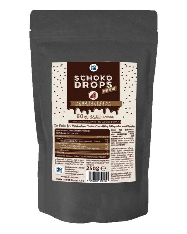 Schokodrops Minis Zartbitter 250 g