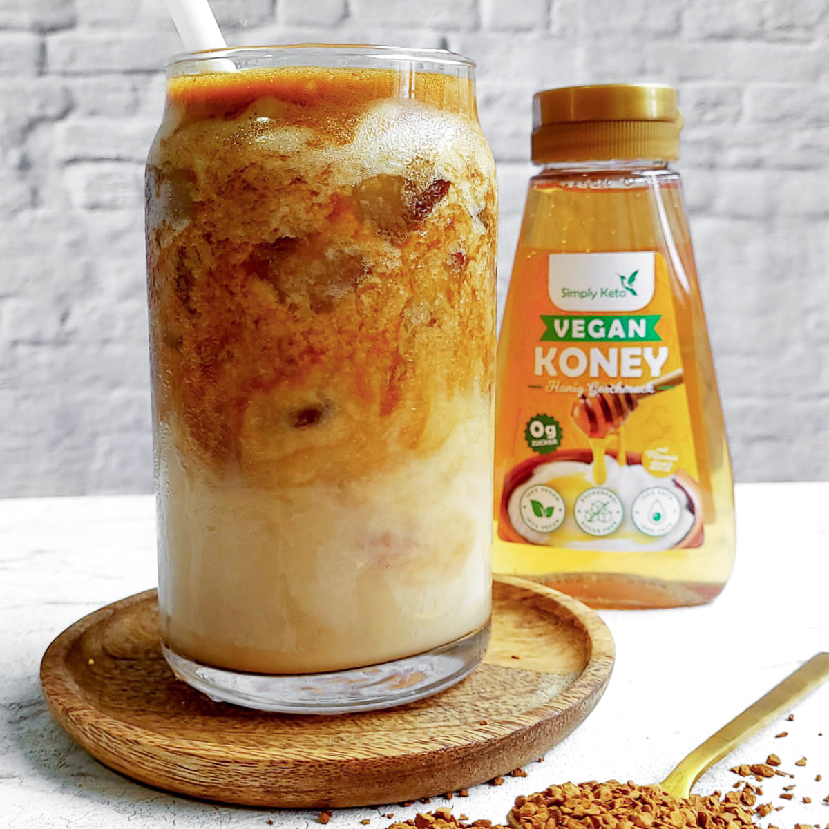 Sweet Koney Frappé ohne Zucker