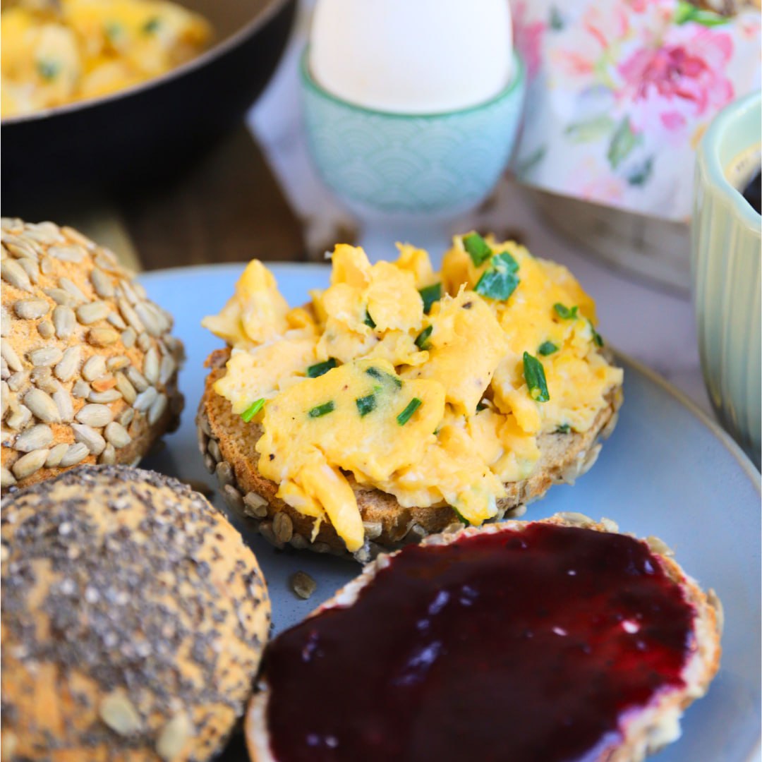 Low-Carb Kartoffelbrötchen mit Kartoffelfasern