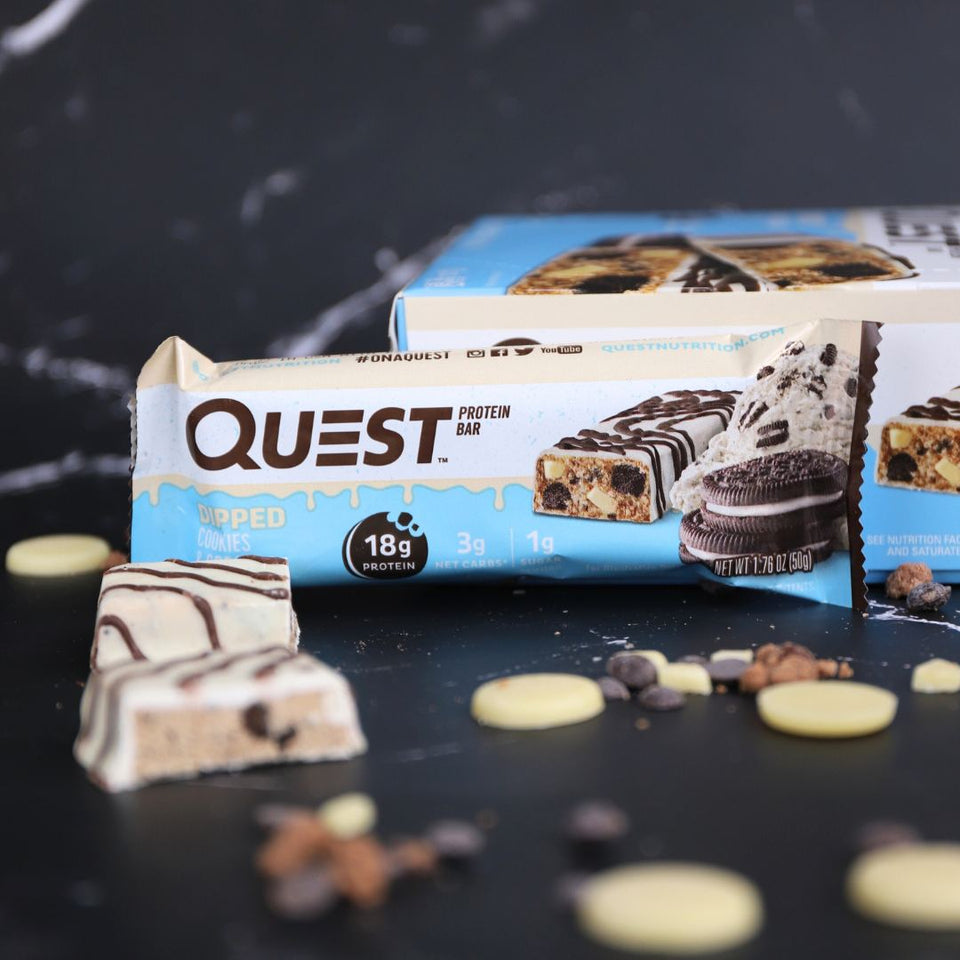 Cookies and Cream Proteinriegel | Maxipack mit 12 Stück