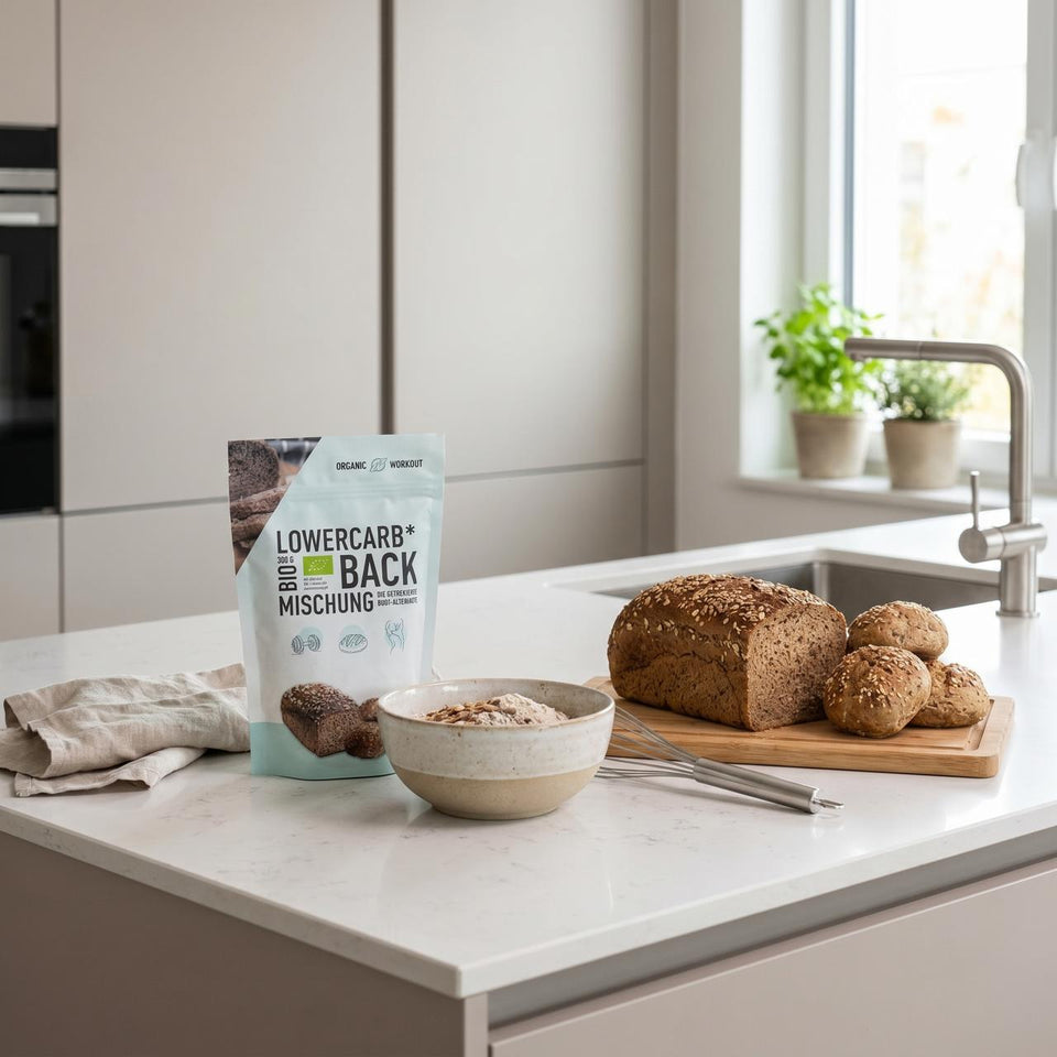 Lower-Carb* Brot Backmischung | Bio