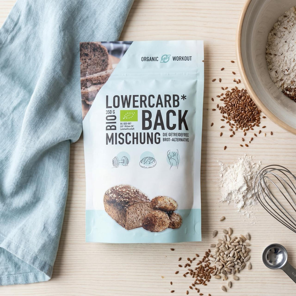 Lower-Carb* Brot Backmischung | Bio