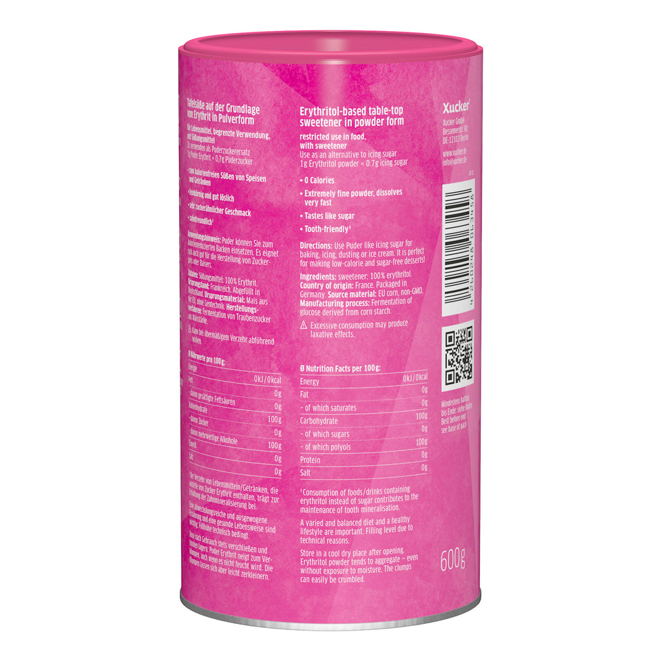 Puder-Xucker 600 g | Erythrit