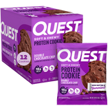 Double Chocolate Chip Protein Cookie | Maxipack mit 12 Stück
