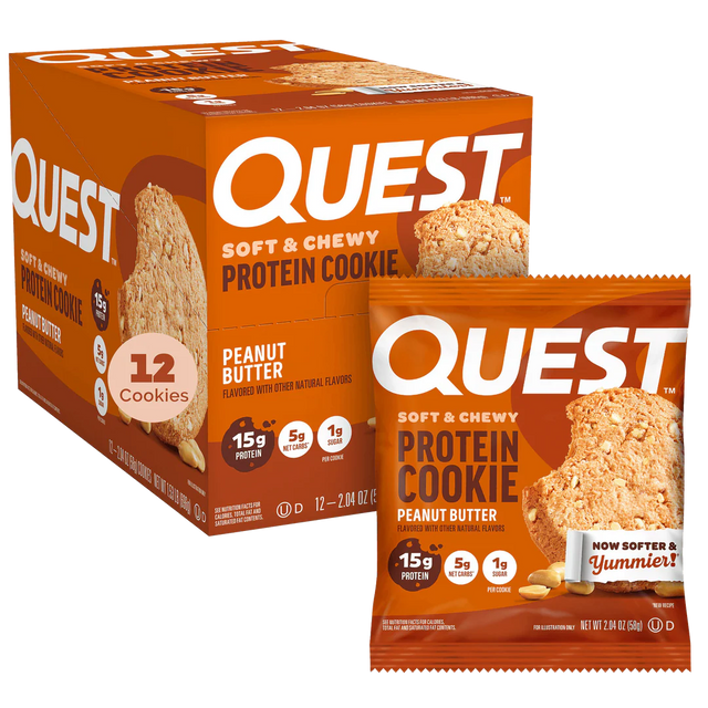 Peanut Butter Protein Cookie | Maxipack mit 12 Stück