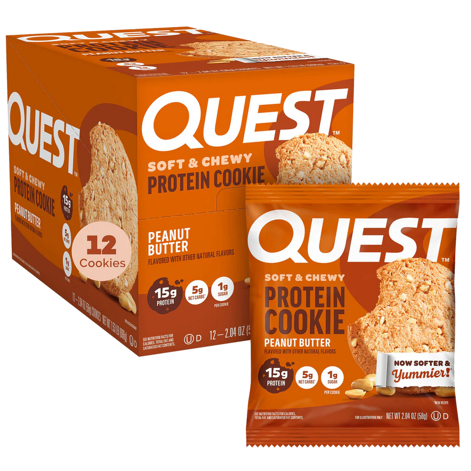 Peanut Butter Protein Cookie | Maxipack mit 12 Stück