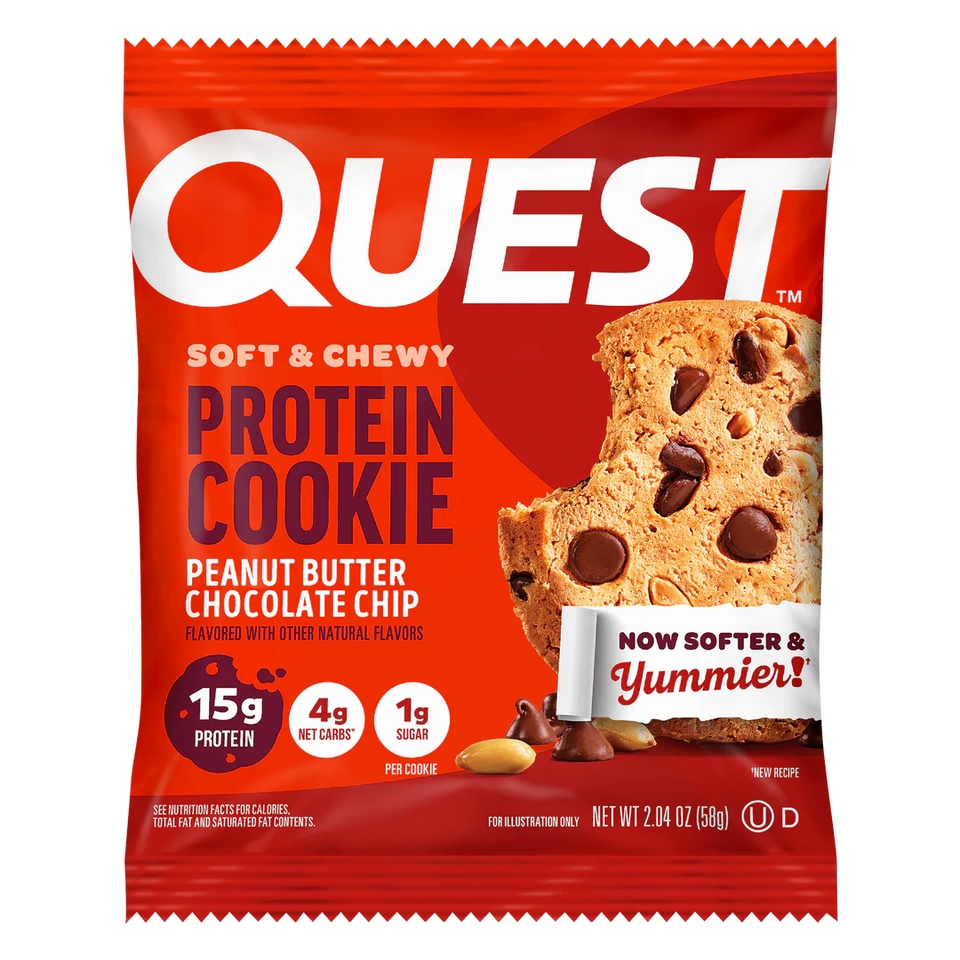 Peanut Butter Chocolate Chip Protein Cookie