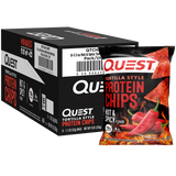 Hot & Spicy Protein Chips Tortilla Style  | 8er Maxipack