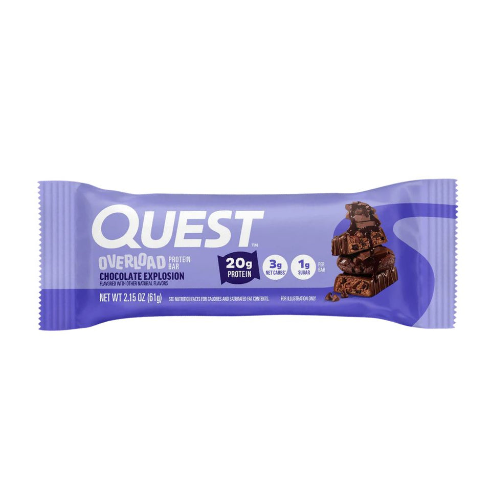 Chocolate Explosion Overload Quest Proteinriegel