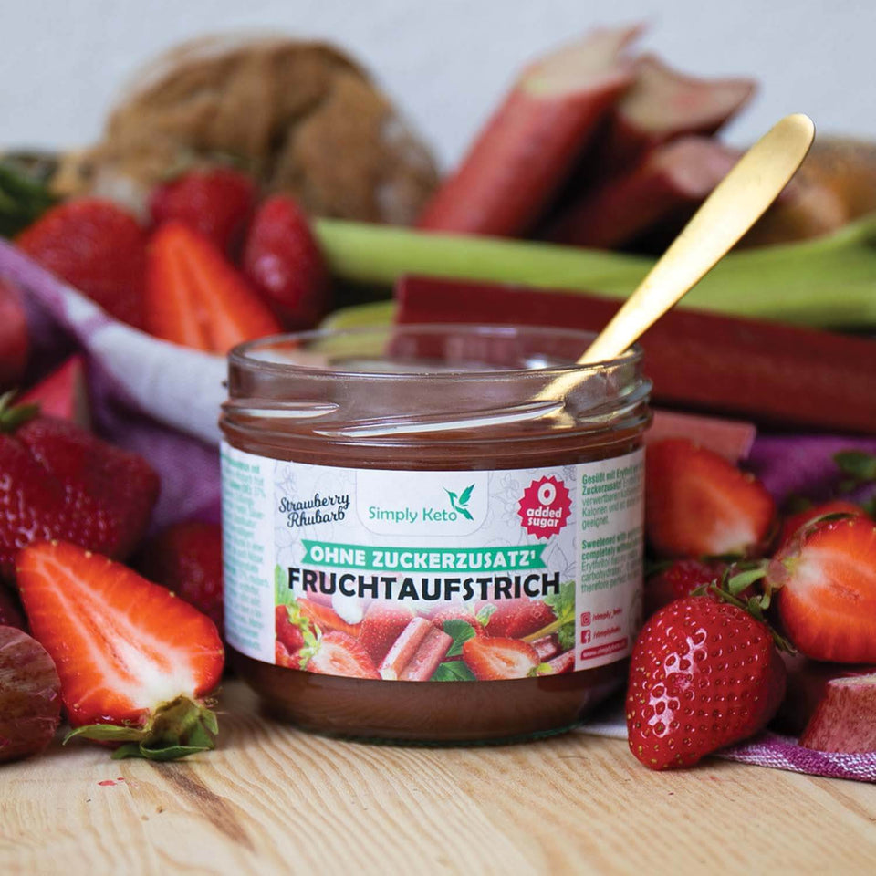 Rhabarber Erdbeer Fruchtaufstrich 230 g