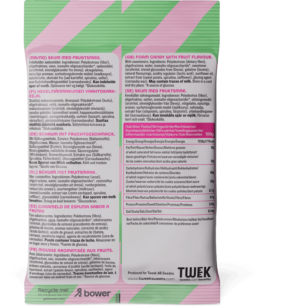 Lower-Carb* Schaum-Gummis | FOAM FEVER
