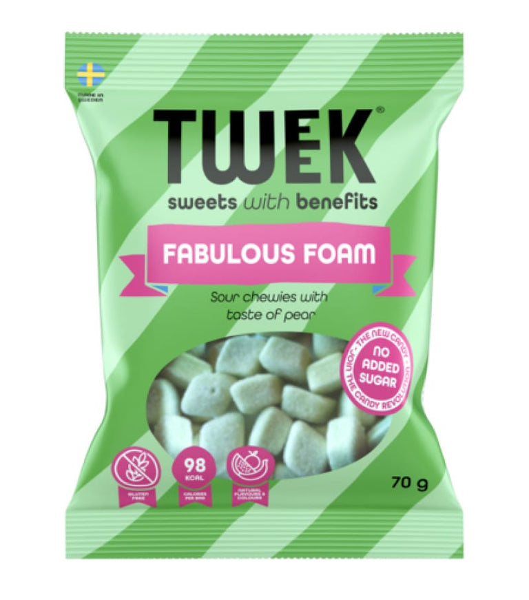 Lower-Carb* Schaum-Gummis | Saure Birne FABULOUS FOAM