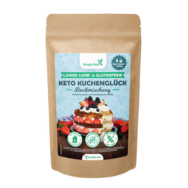 Keto Kuchenglück Backmischung 