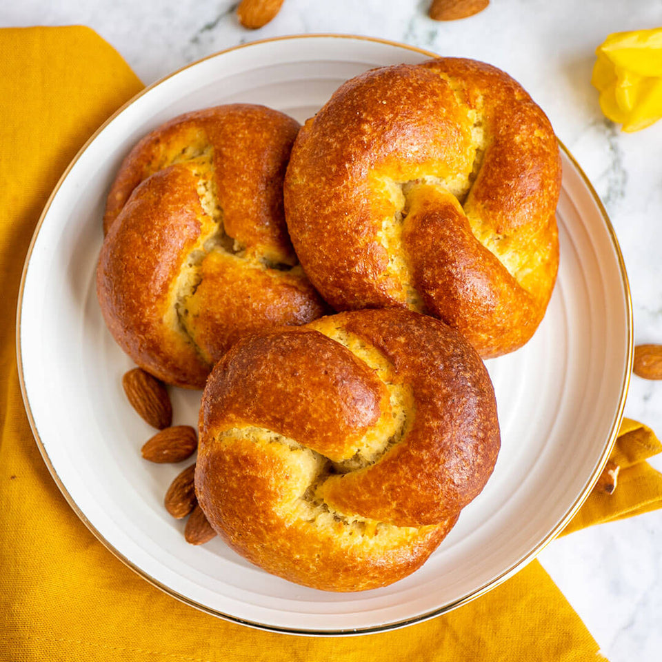 Lower-Carb* Brioche