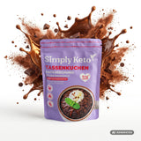 Keto Tassenkuchen Backmischung - Schoko